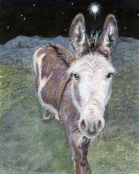 Christmas Donkey